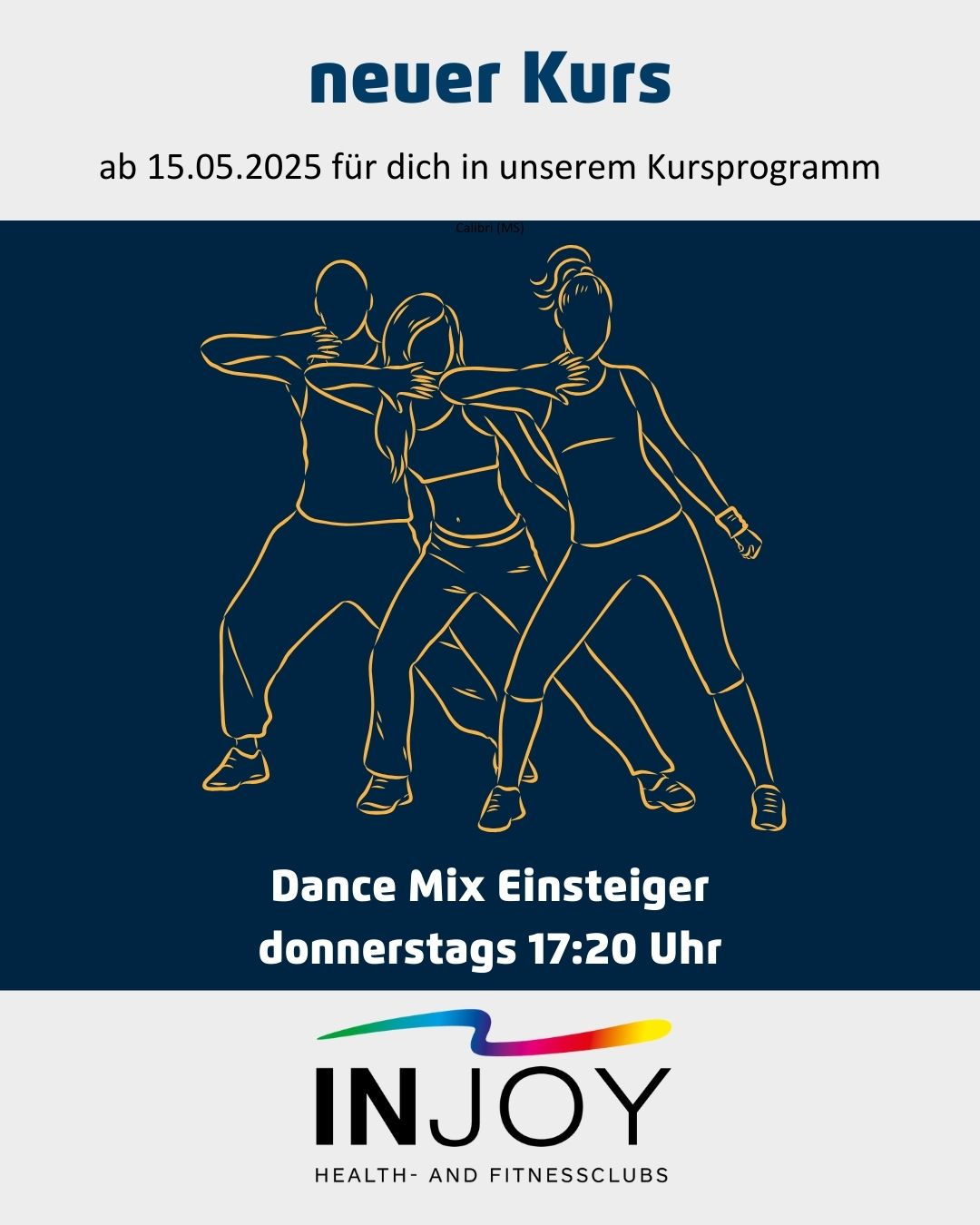 💃 NEU im Kursplan ab 15.05.!