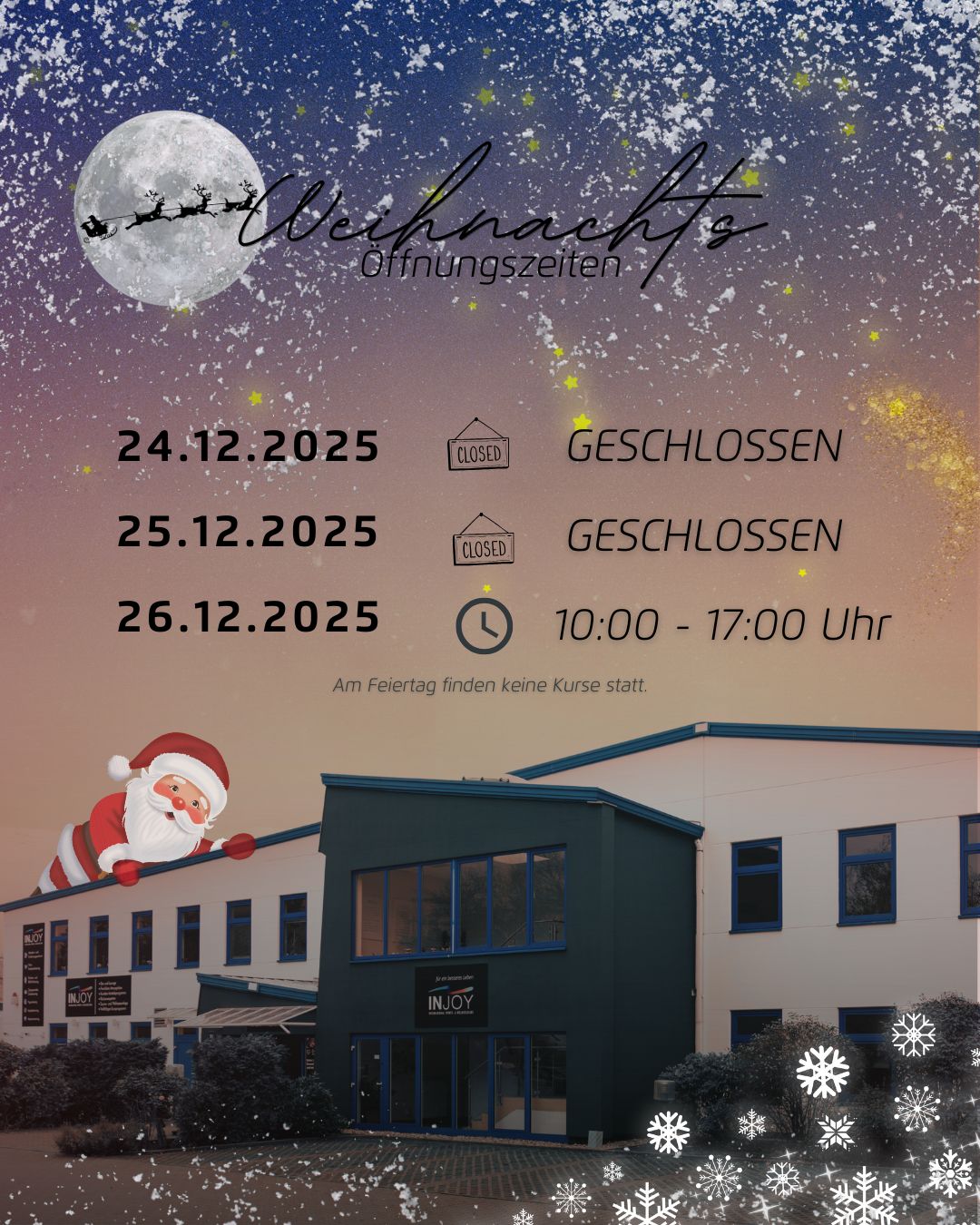 🎄 Unsere Weihnachts-Öffnungszeiten 🎄